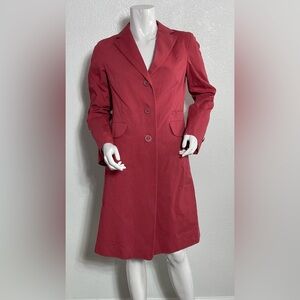 Made in Italy‼️Jil Sander Red Blazer Structured Tailored Fit